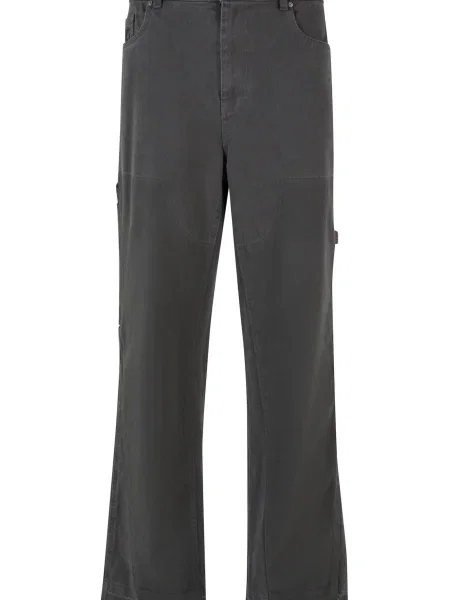 Karl Kani Pantaloni cu metalic gri