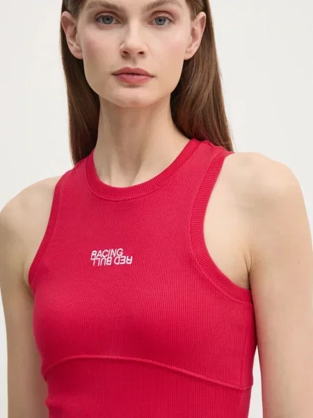 Top Red Bull Racing x Pepe Jeans LOGO RIB TANK rdeča