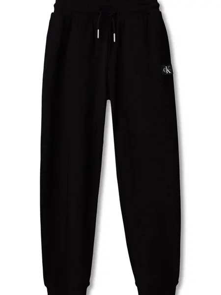 Calvin Klein Jeans pantaloni de trening pentru copii din negru
