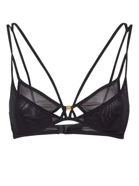 Sutien Dsquared2 transparente negru