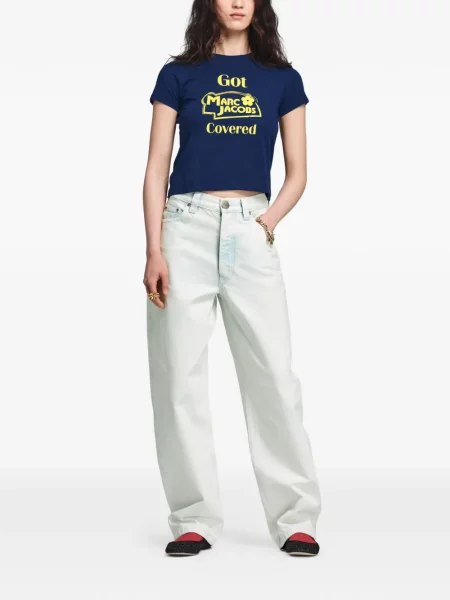Blugi Marc Jacobs cu funde albastru