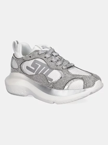 Маратонки Steve Madden Elevate 1R сребристо