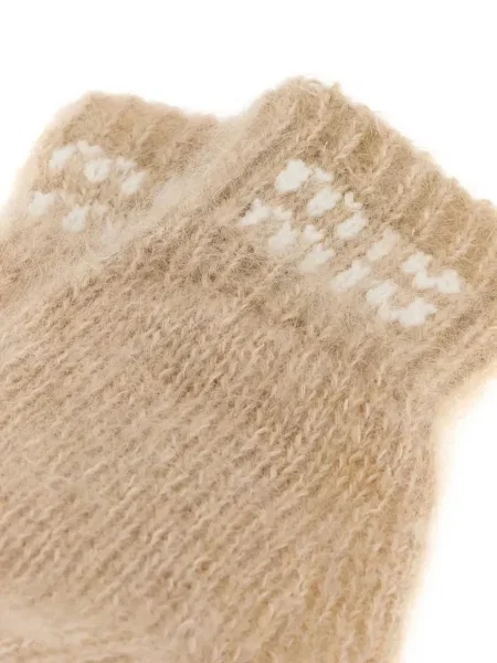 Mănuși Miu Miu cu autograf