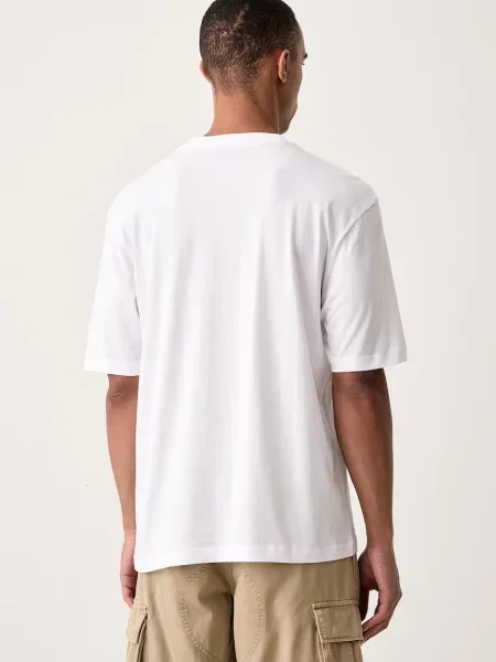 HUGO Blue T-shirt Nuiden biała
