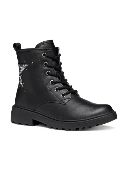 Geox ghete pentru copii CASEY negru