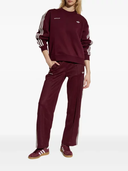 Sneakerși Adidas cu dungi roșu