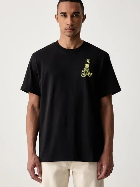T-shirt The North Face M Alien Relaxed Short Sleeve Tee Graphic TNF Black M czarna
