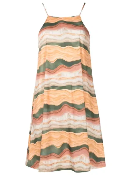 Mała mały sukienka mini Lygia & Nanny garniturowa brązowa