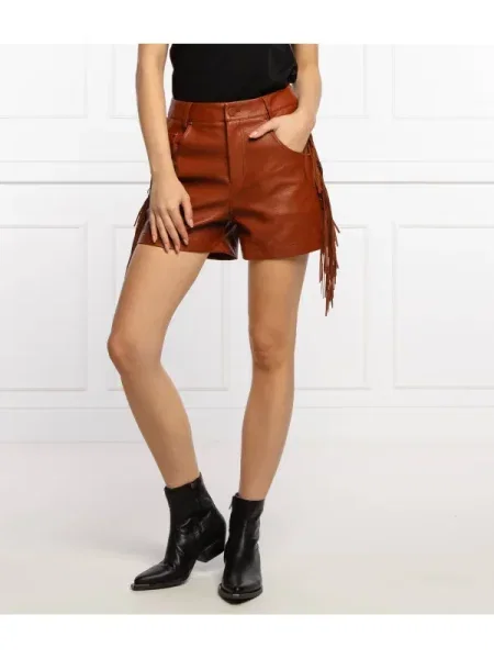 Silvian Heach Pantaloni scurți GATTEN maro