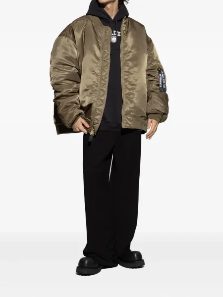 Geacă bomber Vetements verde