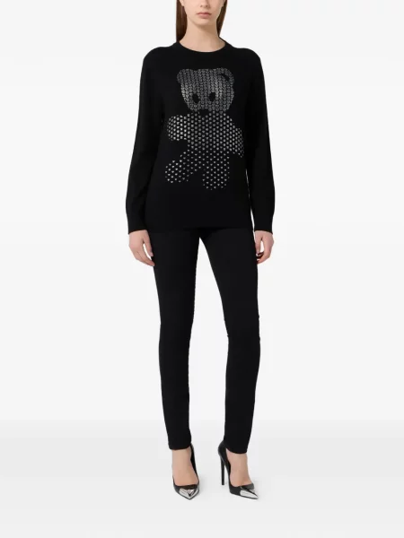 Ursuleț de pluș pulover Philipp Plein negru