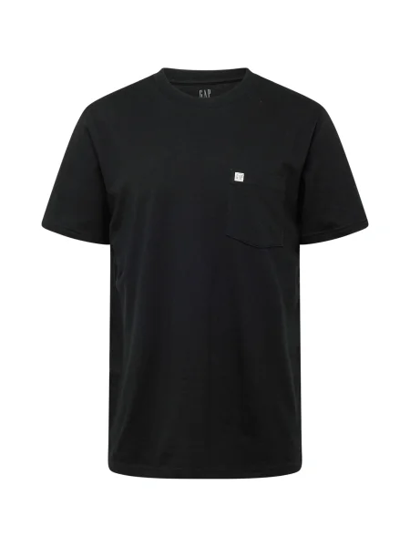 GAP Tricou / alb negru