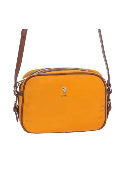 Koszulka polo U.s Polo Assn. pomarańczowa