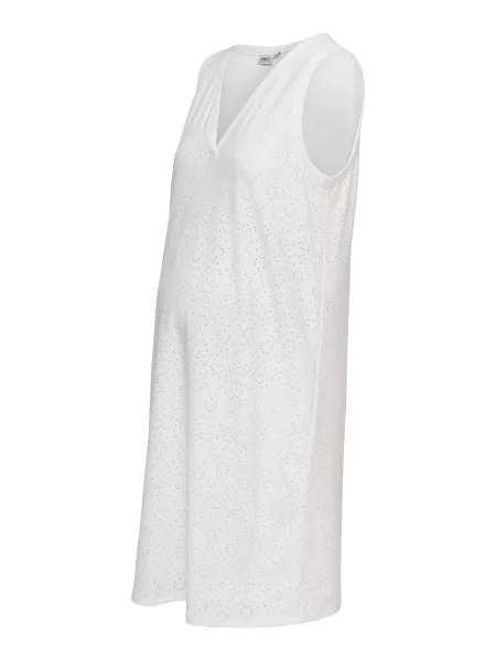 Only Maternity Rochie de vară OLMSmilla' alb