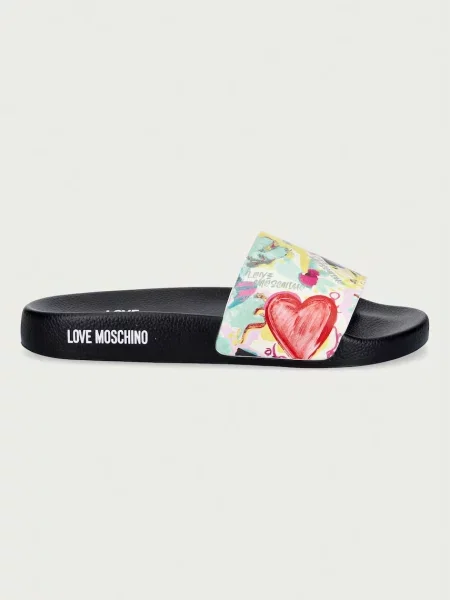 Papuci Love Moschino negru