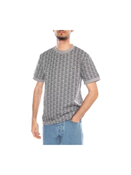 Lacoste t-shirt szara