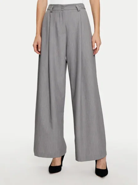 Imperial Pantaloni palazzo Wide Leg gri