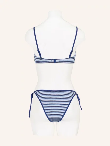 Seafolly Góra Od Bikini Z Fiszbinami Horizons blau białe