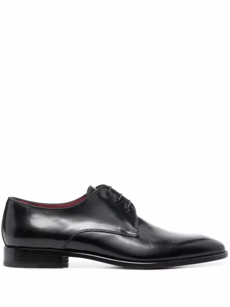Pantofi derby Corneliani din piele negru