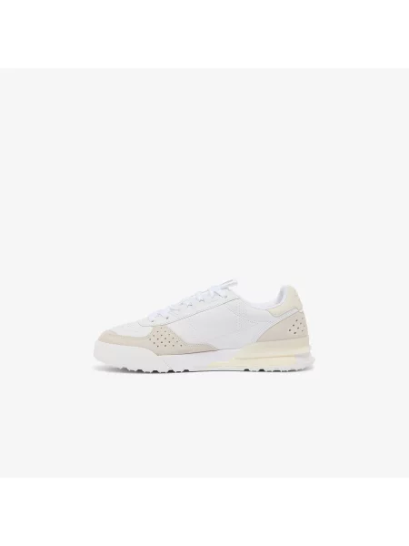 Lacoste Skórzane Sneakersy Slam Break białe