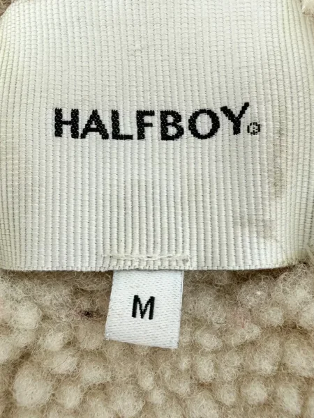 Kožna jakna Halfboy crna
