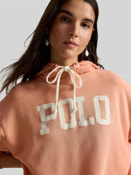 Bluza z kapturem o kroju relaxed fit z mieszanki bawełny Polo Ralph Lauren
