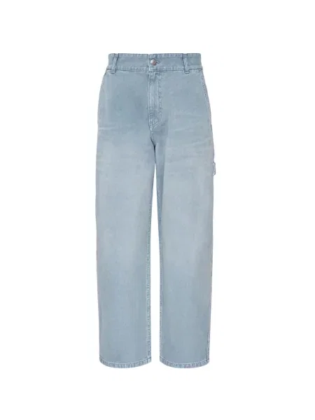 Blugi drepți Solid Homme albastru