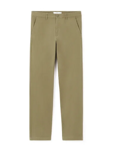 Pantaloni chino Celio kaki