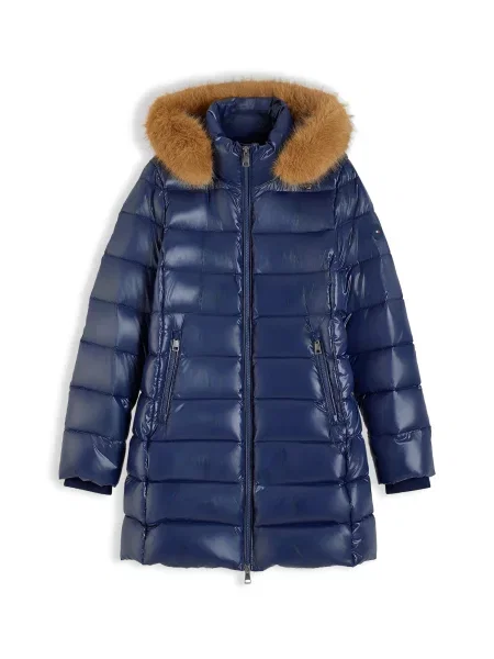 TOMMY HILFIGER Palton de iarnă marin albastru