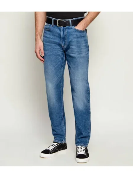 Calvin Klein Jeans Blugi CLASSIC | Tapered fit albastru