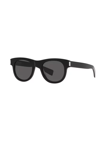 Apvalūs saulės akiniai Saint Laurent Eyewear juoda