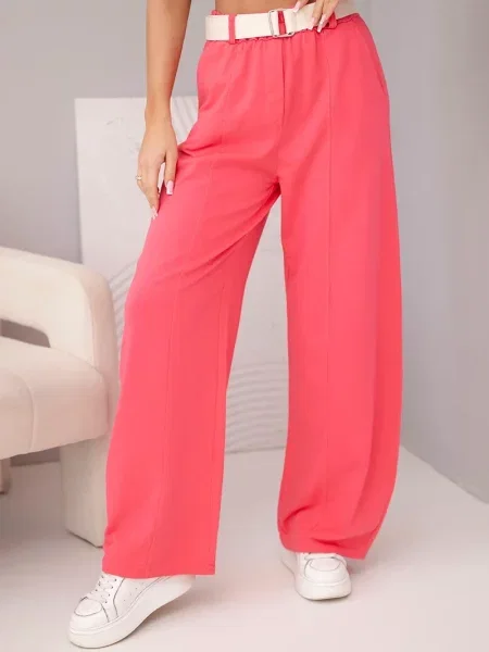 Pantaloni Kesi Włoski alb