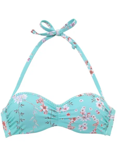 SUNSEEKER Bikini zgornji del Ditsy svetlo / mešane barve modra