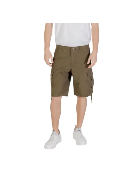 Szorty cargo Jack & Jones białe