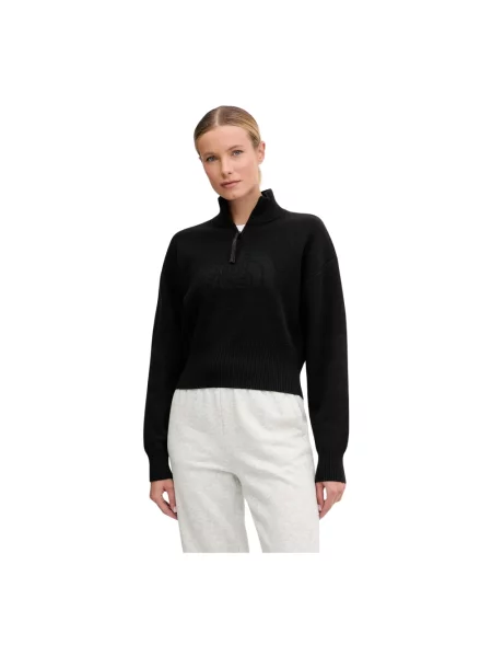 Bluza sportowa The North Face z logo czarna