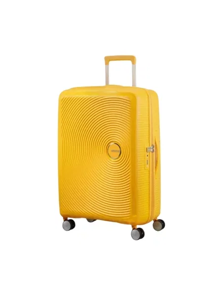 Walizka American Tourister żółta