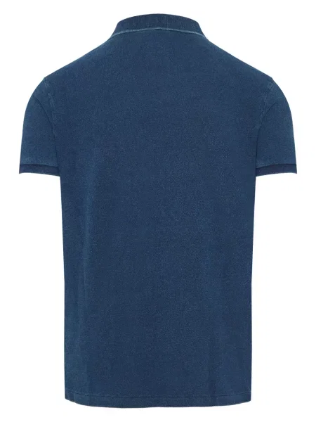 Siuvinėta dryžuota polo marškinėliai Polo Ralph Lauren balta