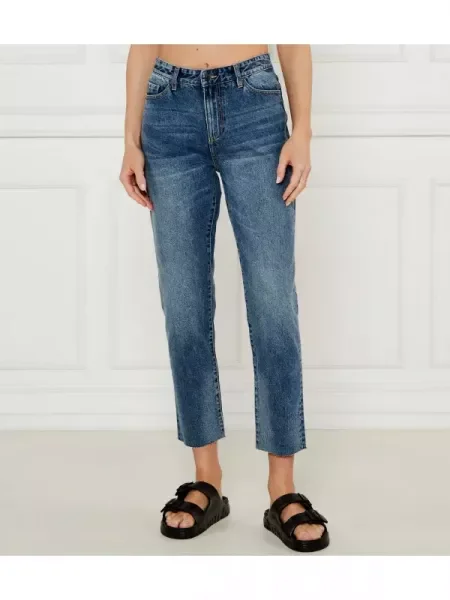Armani Exchange Farmer | Boyfriend fit kék