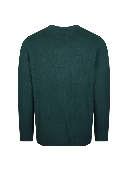 Lekki sweter Mc2 Saint Barth wełniany zielony