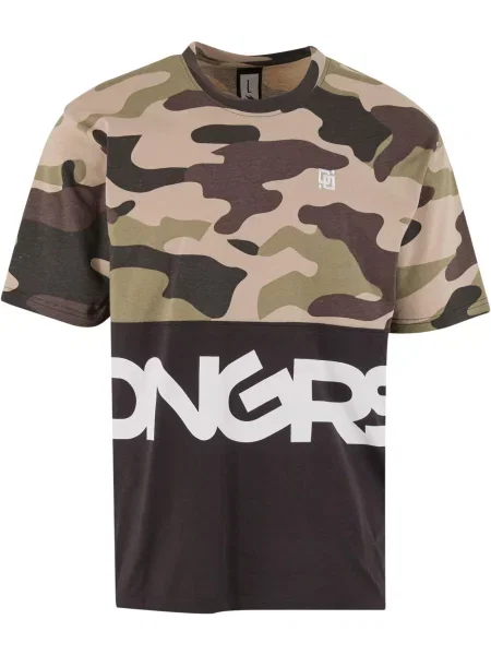 Dangerous DNGRS Póló ekrü / khaki / fekete fehér