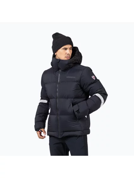 Lyžařská bunda Rossignol Daille Down black černá