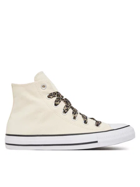 Converse Tornacipő Chuck Taylor All Star Leopard Laces Krém