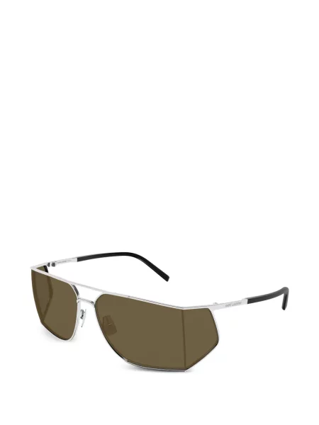 Ochelari de soare Saint Laurent Eyewear cu imprimeu geometric