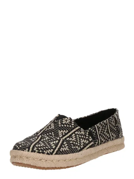 Espadrile Toms Alpargata Rope crna