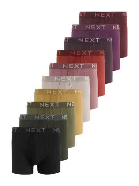 Next Boksarice med / svetlo siva / oliva / temno zelena / jajčevec / temno liila / staro roza / bordo / oranžno rdeča črna