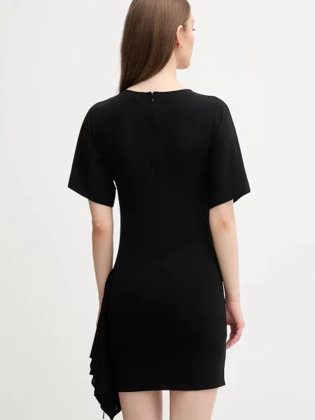 Платье мини Emporio Armani черное