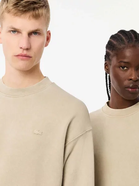 Жіночий Світшот Lacoste бежевий