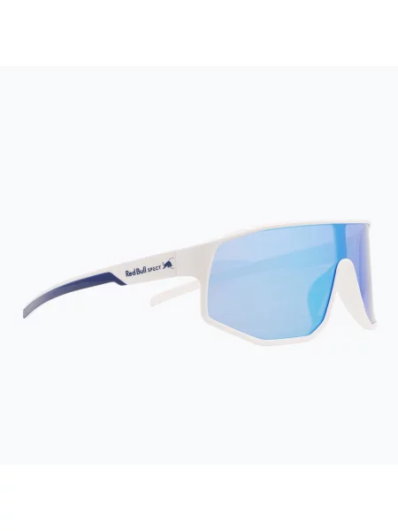 Слънчеви очила Red Bull SPECT Dash white/smoke със синьо огледало бяло
