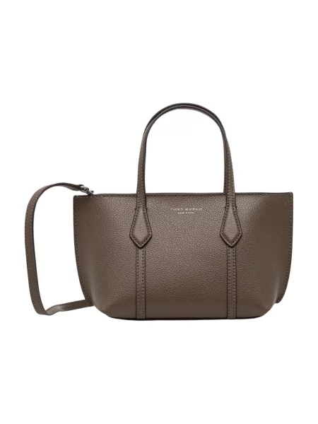 Torebka Tory Burch skórzana beżowa
