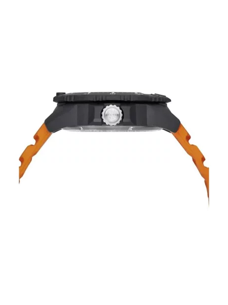 Lniany zegarek Luminox pomarańczowy